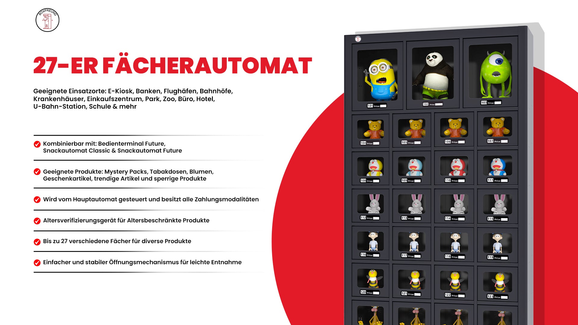 27er Fächerautomat – Info
