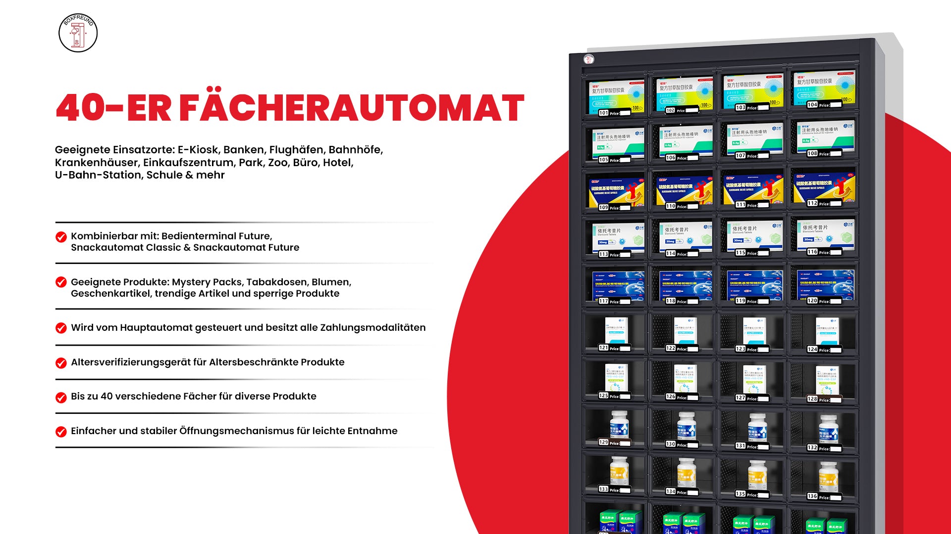40er Fächerautomat – Info