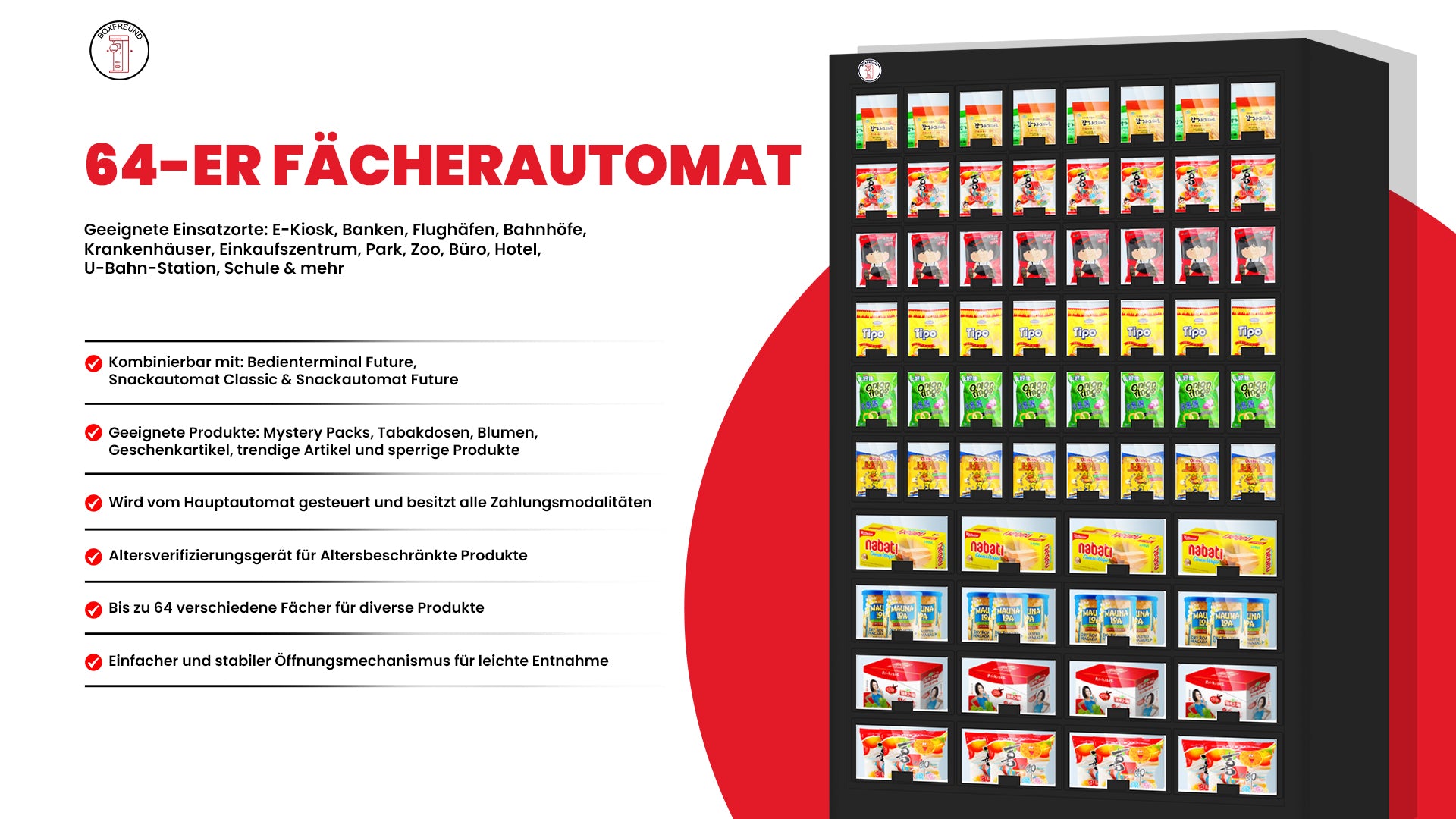 64er Fächerautomat – Info