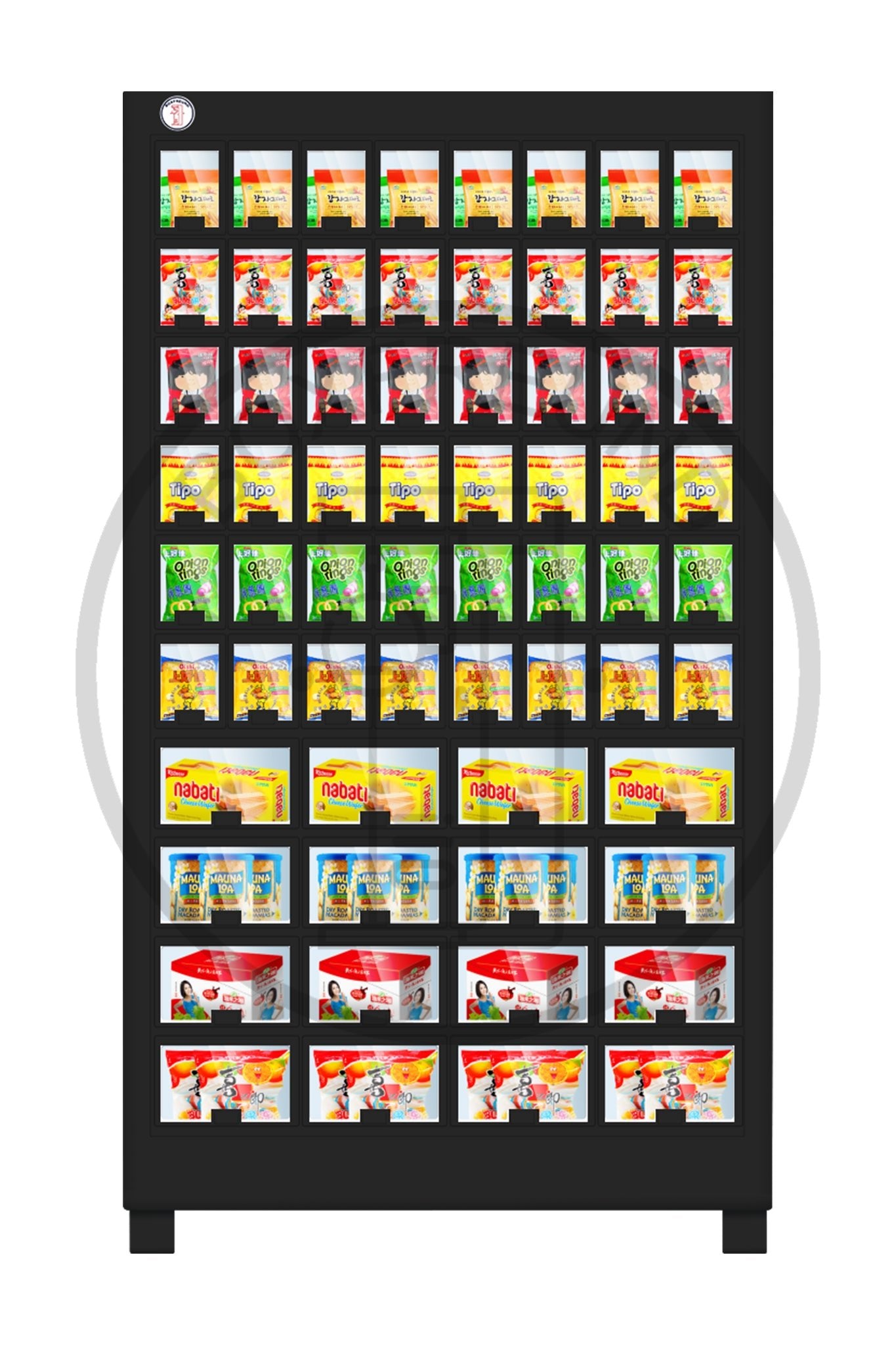 64er Fächerautomat - BoxfreundWarenverkaufautomaten64er Fächerautomat