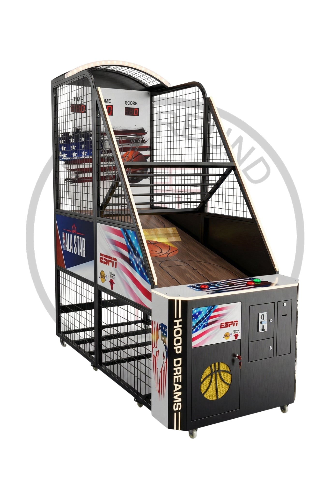 Basketballautomat Classic - BoxfreundSpielautomatenBasketballautomat Classic – Ansicht 3