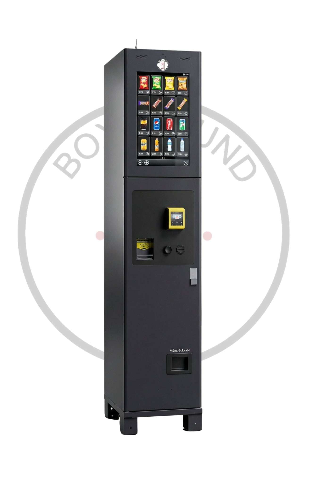 Bedienterminal Future mit 22 Zoll Bildschirm - BoxfreundWarenverkaufautomatenBedienterminal Future mit 22 Zoll Bildschirm – Ansicht 2