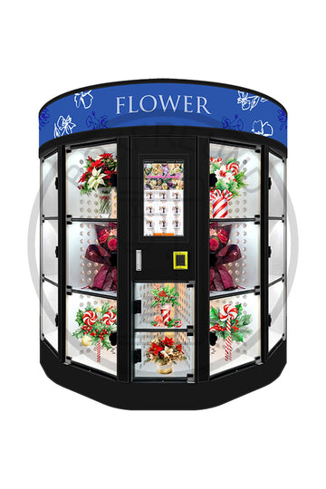 Blumenautomat Flowery mit 14 Fächer - BoxfreundWarenverkaufautomatenBlumenautomat Flowery mit 14 Fächer