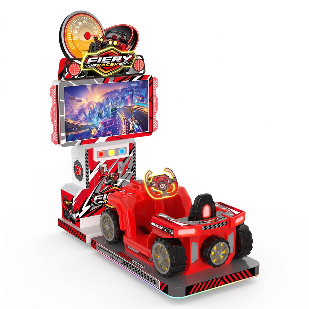 Fiery Racing Rennspiel-Automat - BoxfreundSpielautomatenFiery Racing Rennspiel-Automat