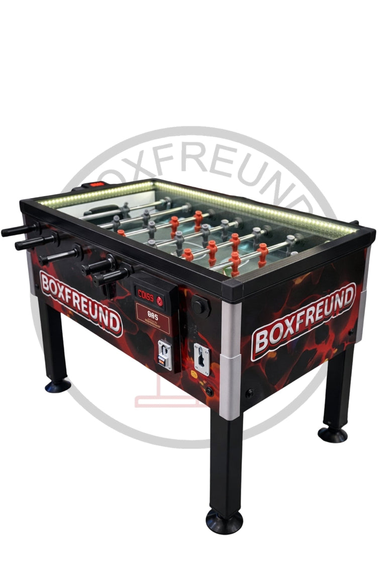 Kickertisch / Tischkicker mit Münzwurf