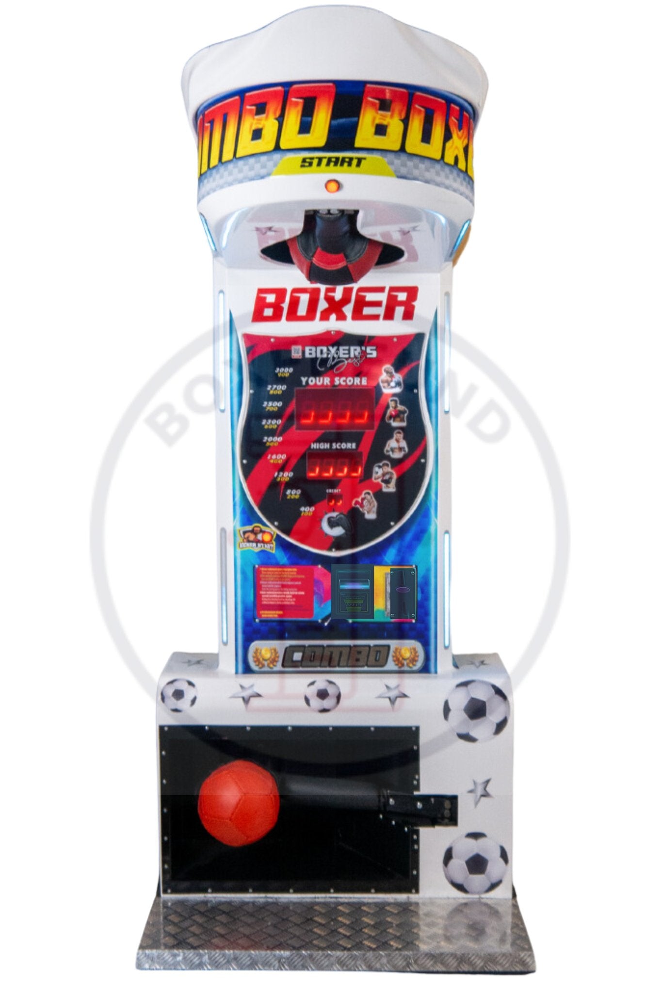 Kombo - Automat Fusballer Boxer mit Scheinwurf - BoxfreundSpielautomatenKombo - Automat Fusballer Boxer mit Scheinwurf