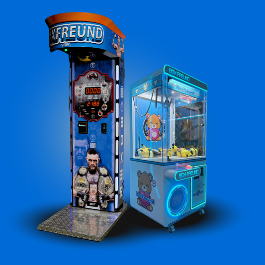 MEGA DEAL - Boxautomat Classic & Greifautomat mit Trostpreisfunktion - BoxfreundMEGA DEAL - Boxautomat Classic & Greifautomat mit Trostpreisfunktion