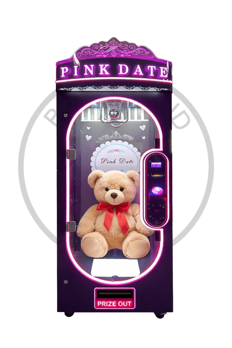 Pink Date Scherenautomat Scheinwurf- und Münzwurf