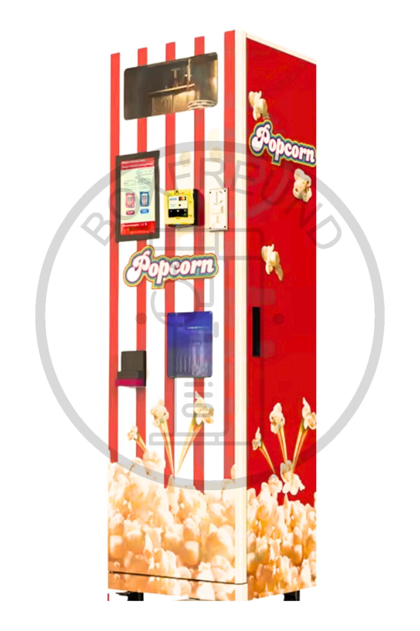 Popcorn Automat - BoxfreundWarenverkaufautomatenPopcorn Automat