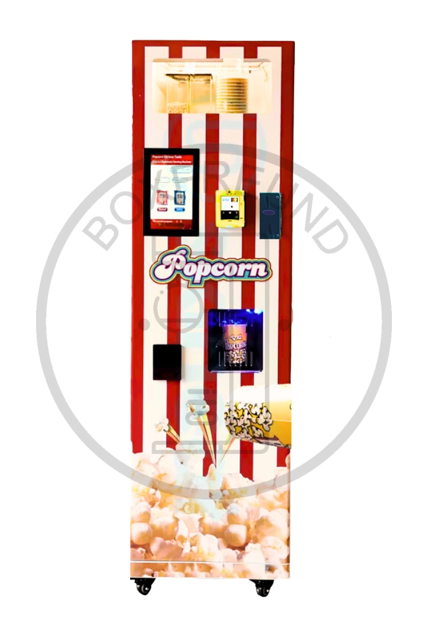 Popcorn Automat - BoxfreundWarenverkaufautomatenPopcorn Automat