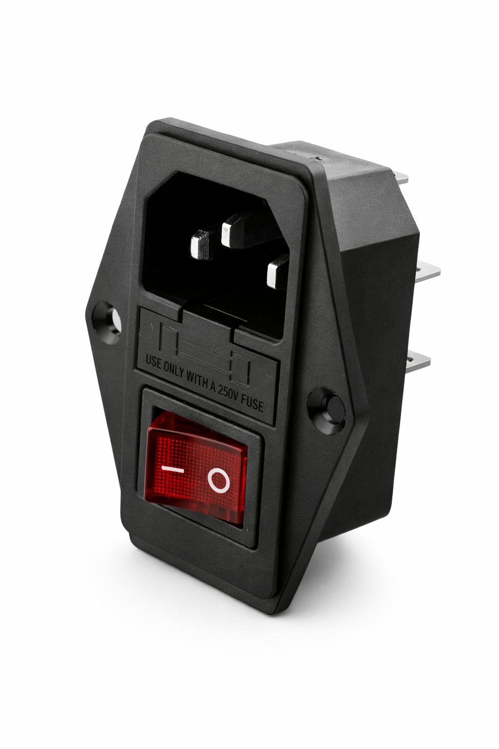 Sicherungshalter Gehäuse EIN/AUS - Schalter Arcade Netzteil Boxautomat - BoxfreundSicherungshalter Gehäuse EIN/AUS - Schalter Arcade Netzteil Boxautomat