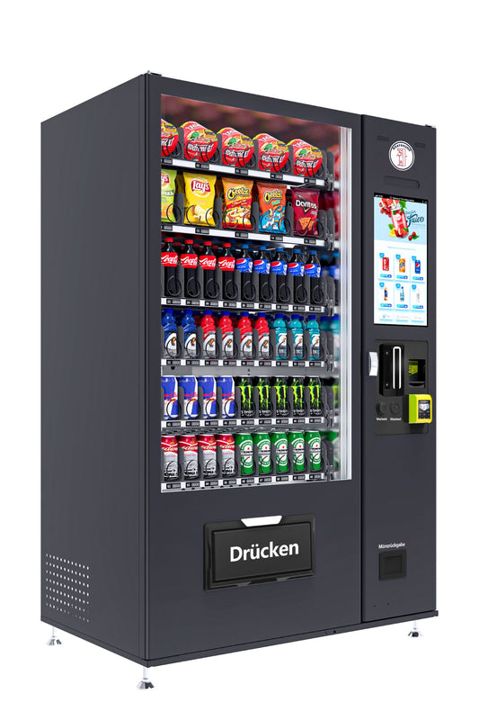 Snackautomat Future mit 22 Zoll Bildschirm - BoxfreundWarenverkaufautomatenSnackautomat Future mit 22 Zoll Bildschirm