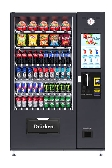 Snackautomat Future mit 22 Zoll Bildschirm - BoxfreundWarenverkaufautomatenSnackautomat Future mit 22 Zoll Bildschirm